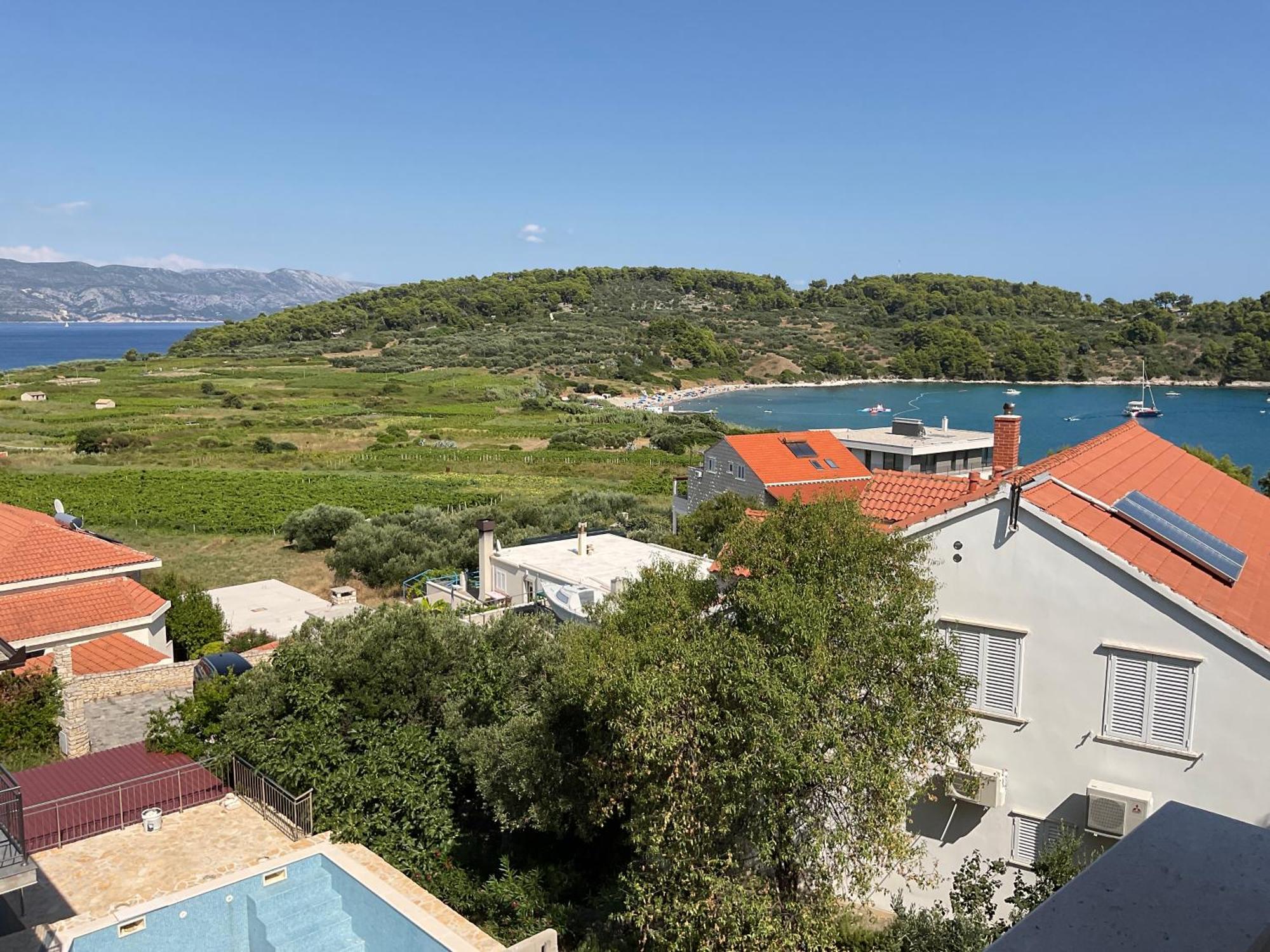 Villa Bella Vista Lumbarda Exteriör bild