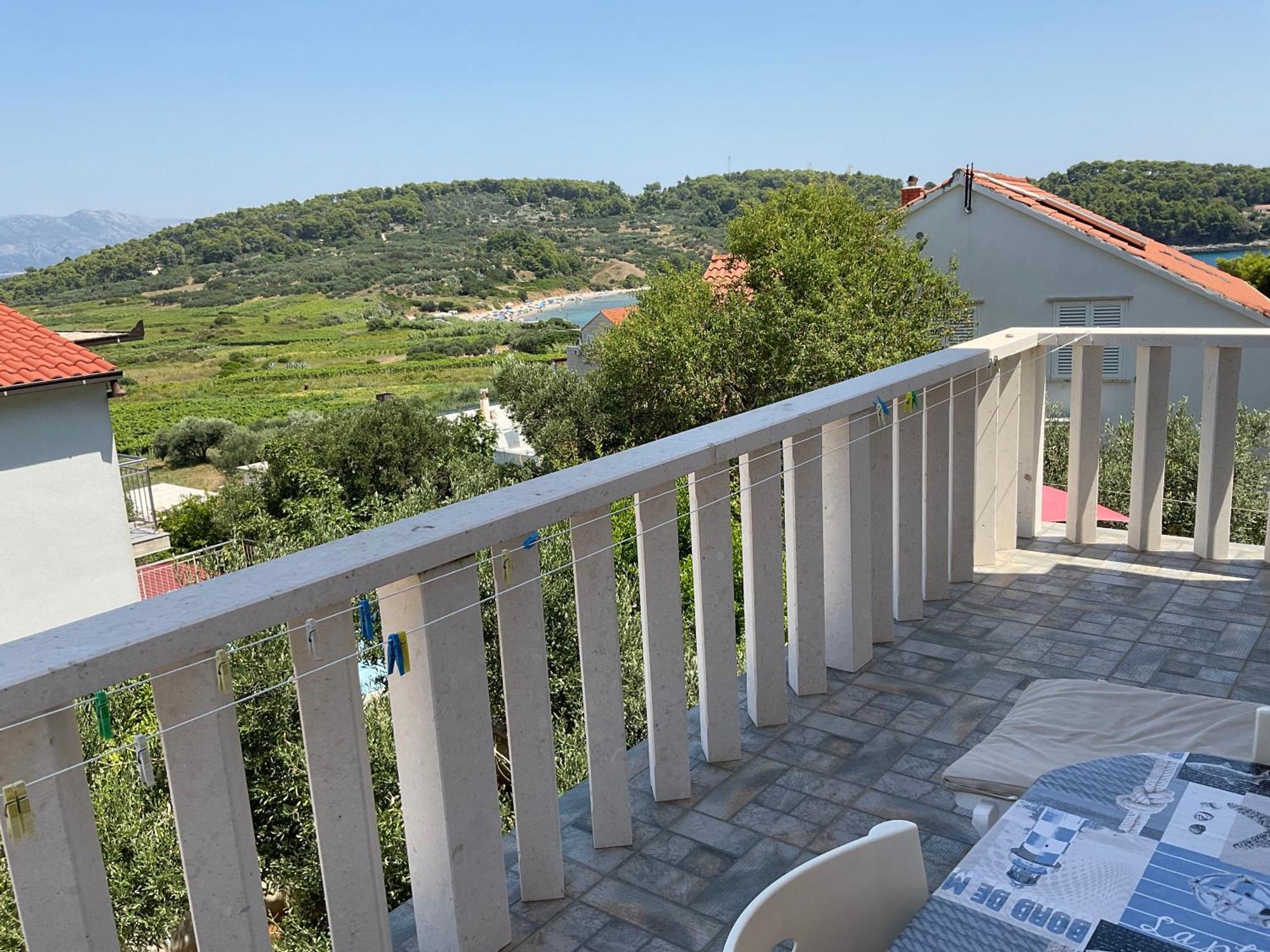 Villa Bella Vista Lumbarda Exteriör bild
