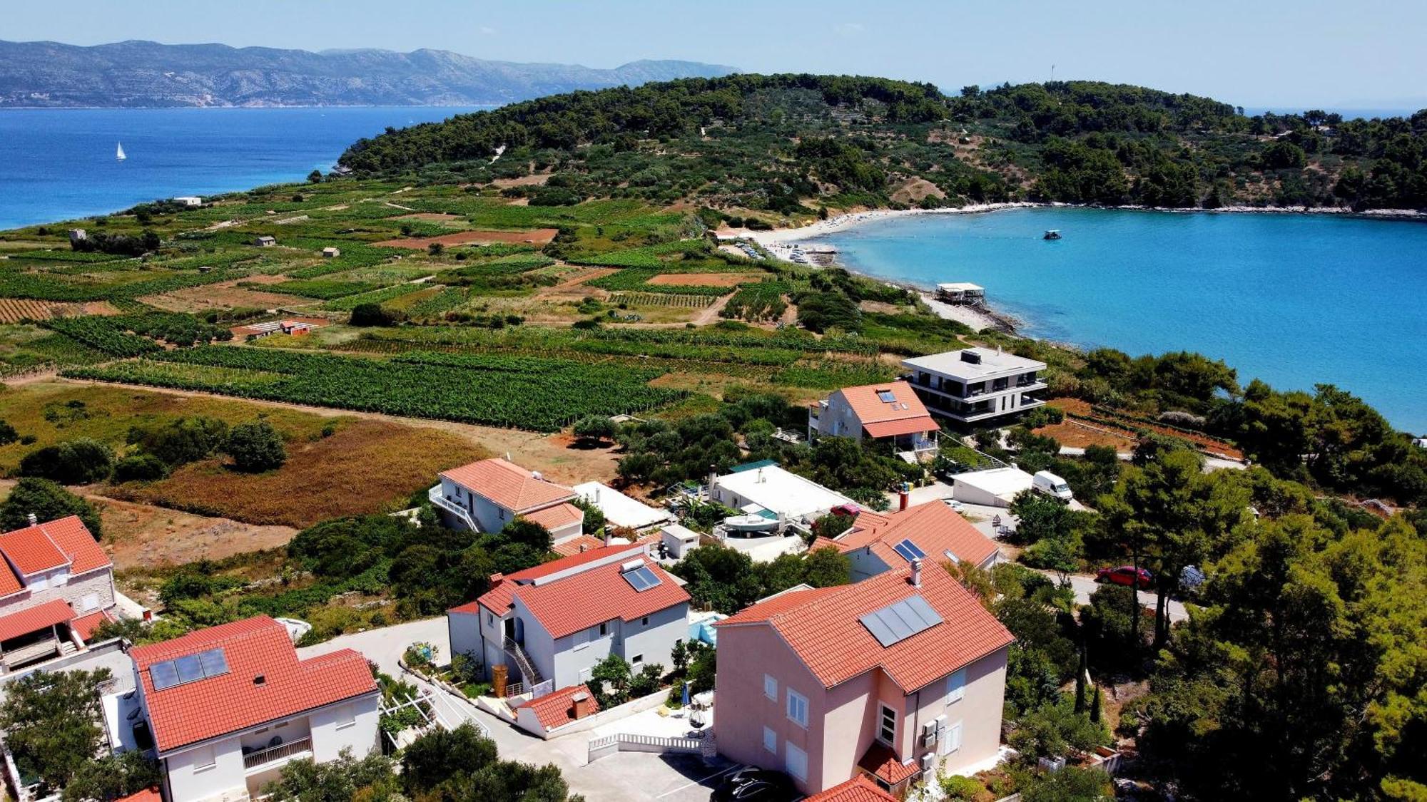 Villa Bella Vista Lumbarda Exteriör bild