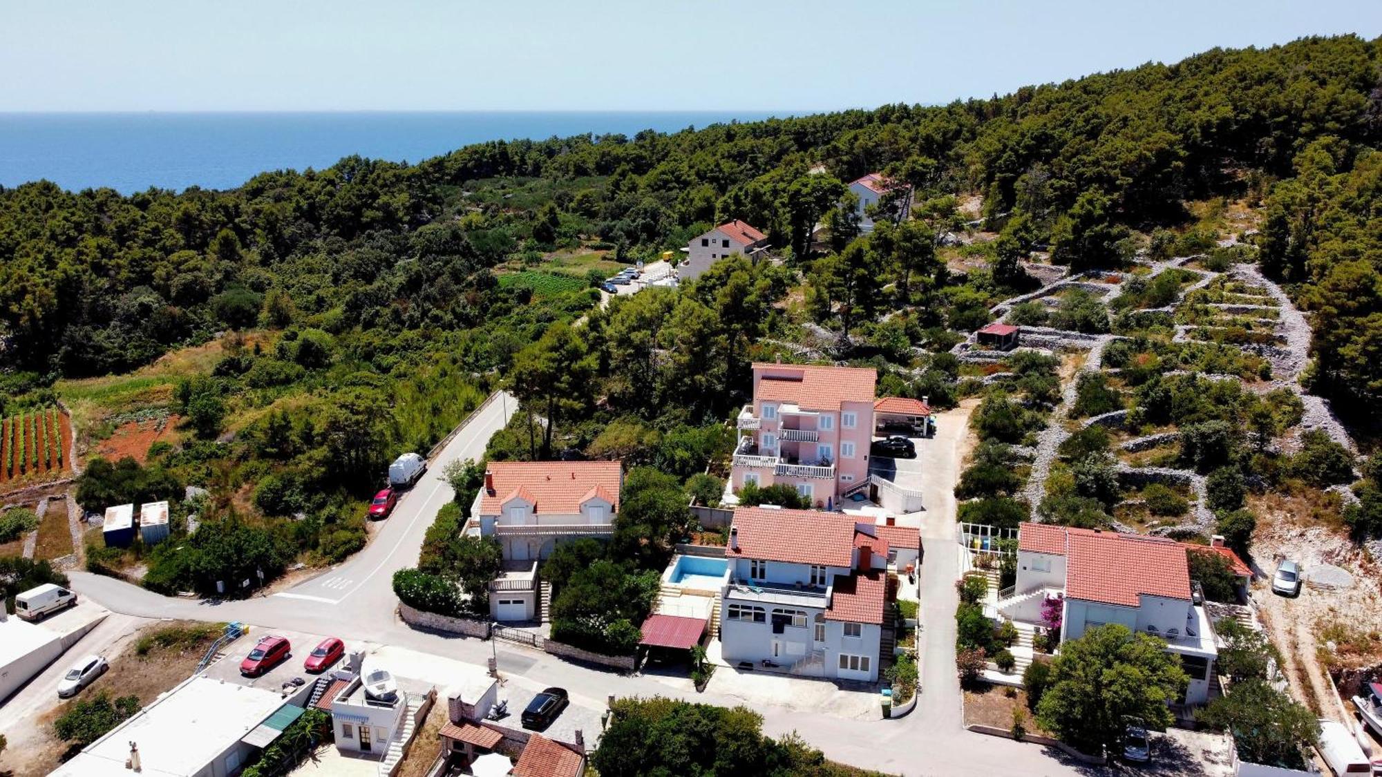 Villa Bella Vista Lumbarda Exteriör bild